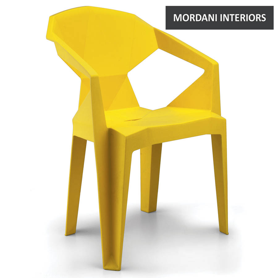 Amalfi Yellow Cafe Chair 